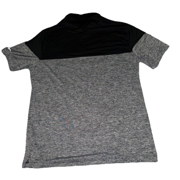 Walter Hagen 11 Majors Performance Polo Golf Shirt Mens Large Black Gray Stretch - Picture 5 of 6
